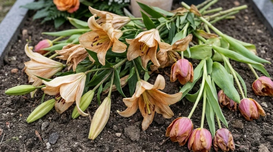 uvyadshie-zhivye-cvety-na-mogile